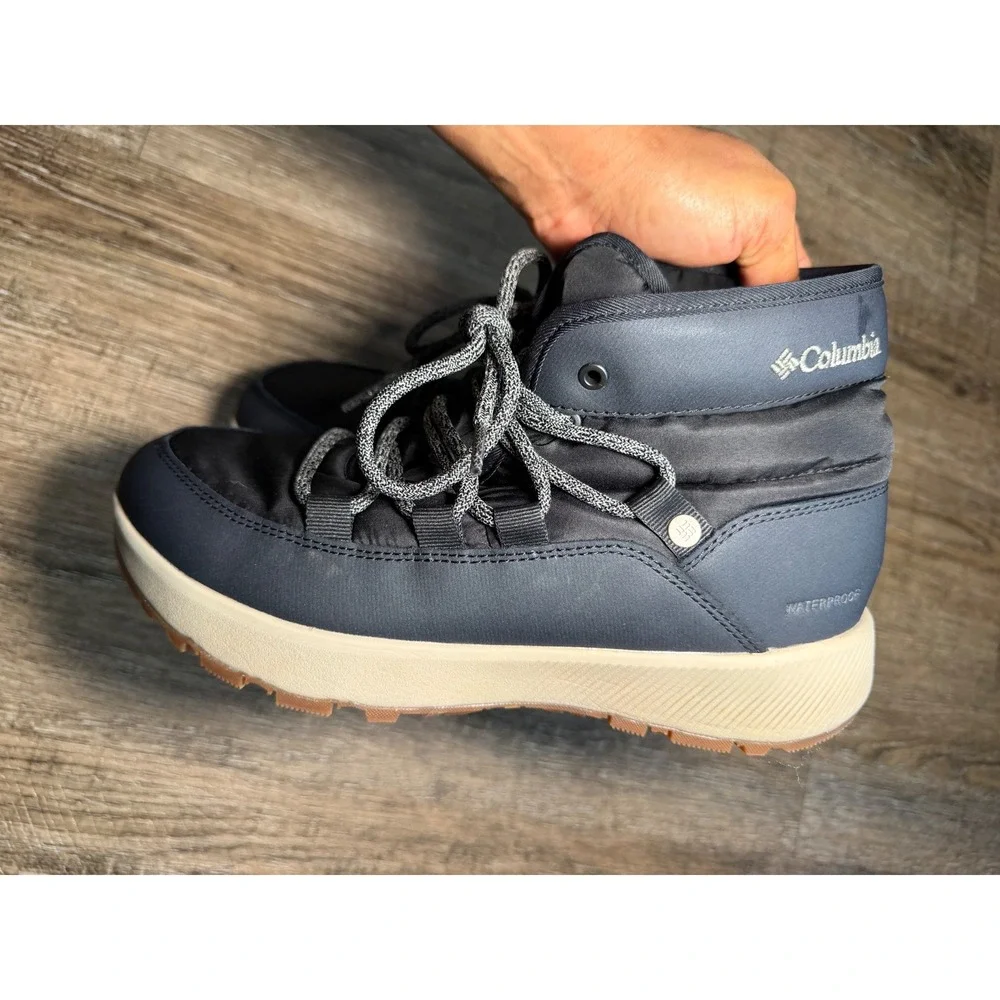 Columbia PaninaroOmni-Heat Waterproof Winter Boots Womens Size 9 BlackYL3030-010